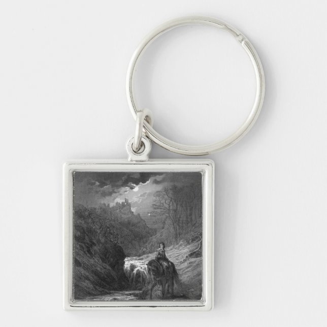 The Moonlight Ride Key Ring (Front)