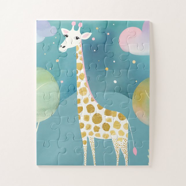 The Moonlit Long-Neck Jigsaw Puzzle (Vertical)