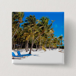 The Moorings Resort, Marathon, Key West, 3 15 Cm Square Badge