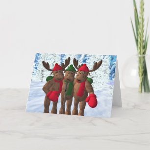 The Moose Brothers: Christmas Carol Holiday Card