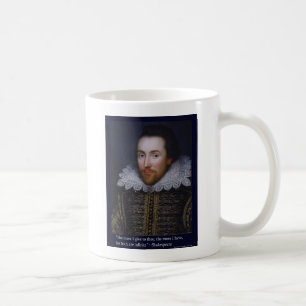 The More I Give" Shakespeare Love Quote Gifts/Tees Coffee Mug