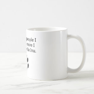 The More I Love My Shiba Inu Coffee Mug