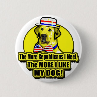 The More Republicans I Meet Button 