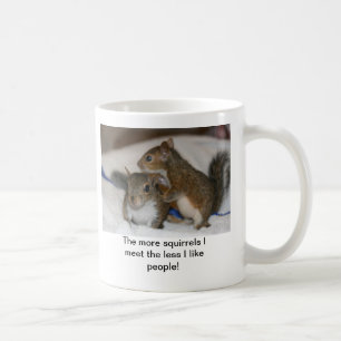 The more squirrels Less people mug