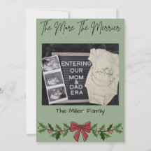 The More The Merrier Christmas Photo Card