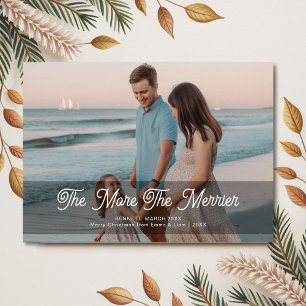 The More The Merrier Modern Family Holiday Card