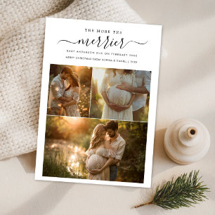 The More The Merrier Photo Pregnancy Announcement