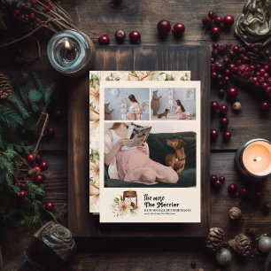 The More The Merrier Pregnancy  Holiday Card