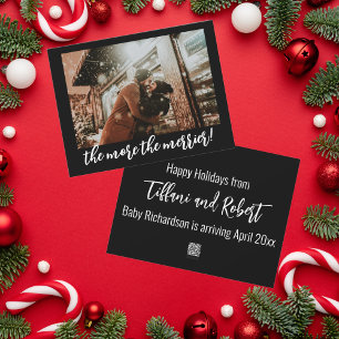The More The Merrier Xmas Pregnancy Announcement