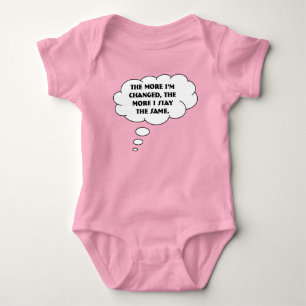 The More Things Change Potty Humour Baby Bodysuit