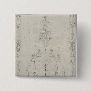 The Morning, 1803 15 Cm Square Badge