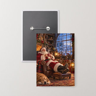 The Morning After Christmas Santa and Reindeer