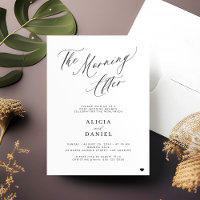 The morning after farewell wedding brunch party