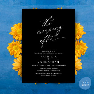 The Morning After, Happily Ever After Brunch Invitation