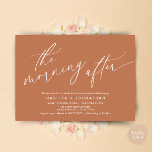 The Morning After, Happily Ever After Brunch Invitation