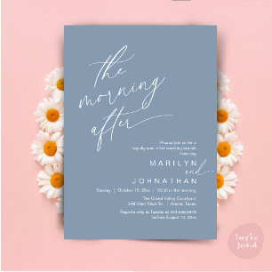 The Morning After, Happily Ever After Brunch Invitation