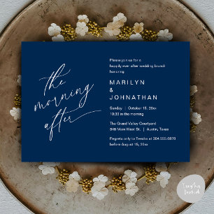 The Morning After, Happily Ever After Brunch Invitation