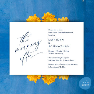 The Morning After, Happily Ever After Brunch Invitation