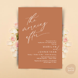 The Morning After, Happily Ever After Brunch Invitation
