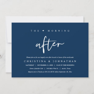 The Morning After, Happily Ever After Brunch Invitation