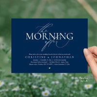 The Morning After, Post Wedding Brunch Elopement