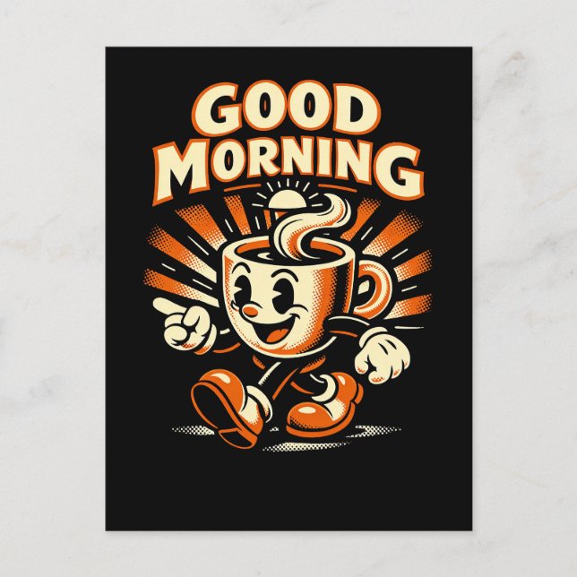 The Morning Brew Postcard (Front)