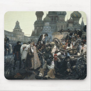 The Morning of the Execution of the Streltsy Mouse Pad