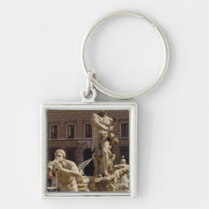The Moro Fountain Key Ring