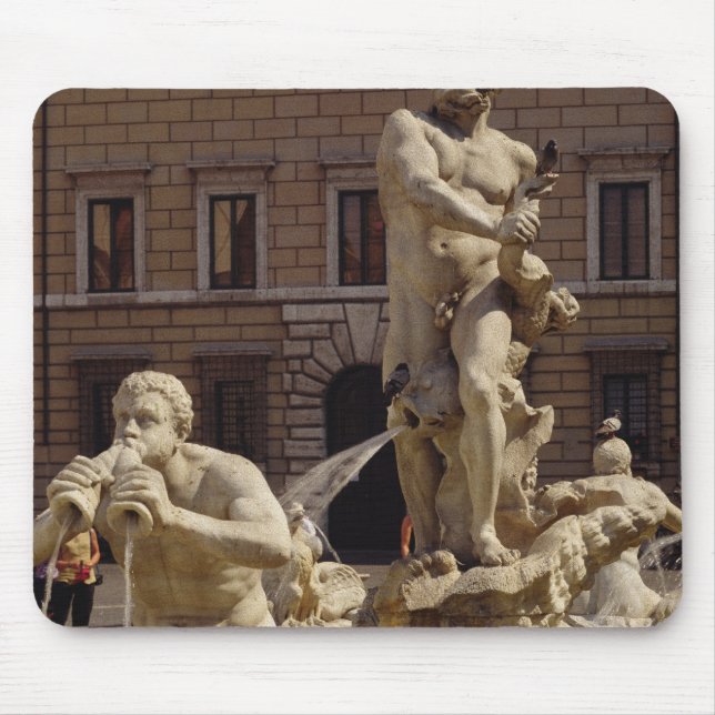 The Moro Fountain Mouse Pad (Front)