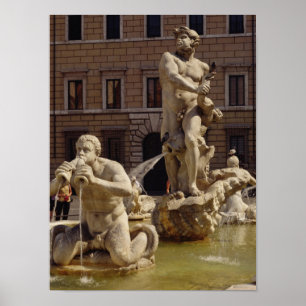 The Moro Fountain Poster