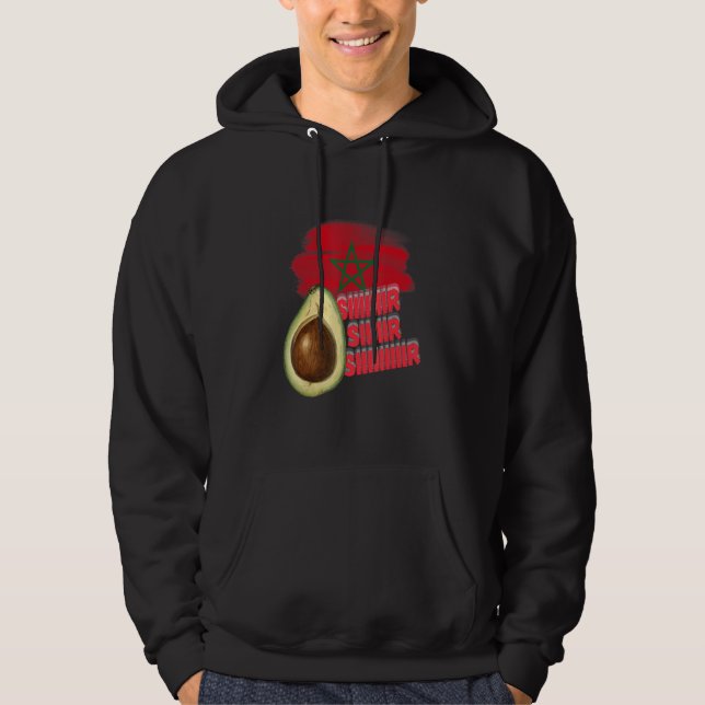 The Moroccan Soccer Coach! Siir let's go final! le Hoodie (Front)