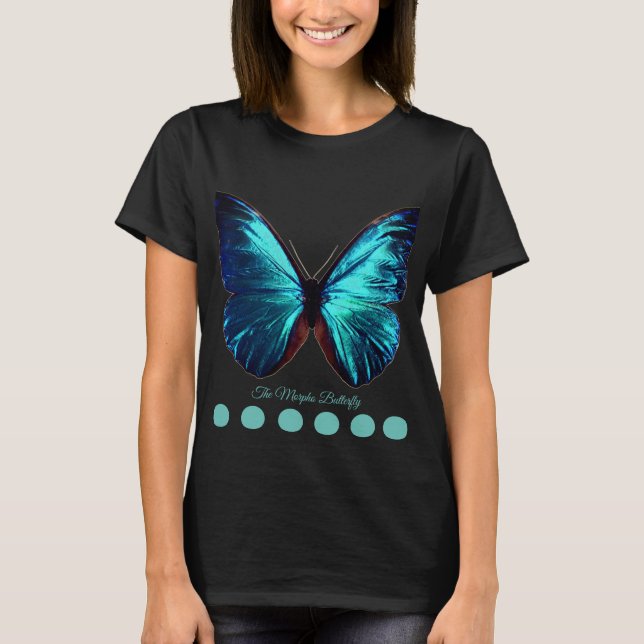 The Morpho Butterfly T-Shirt (Front)