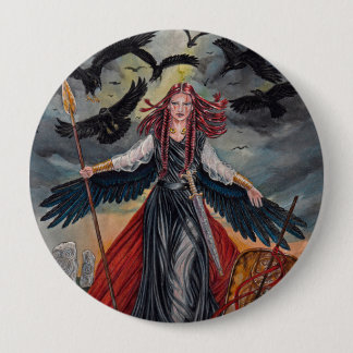 The Morrigan 10 Cm Round Badge