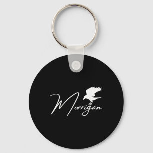 The Morrigan, Celtic Goddess Of War, Pagan, Witch Key Ring