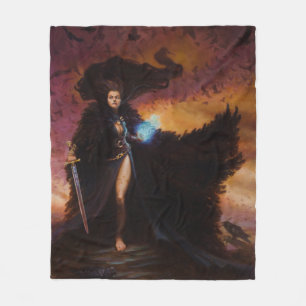 The Morrighan Fleece Blanket