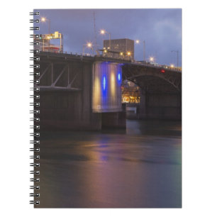 The Morrison bridge over the Willamette river Notebook