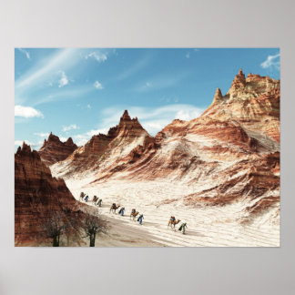 The Morrocan Desert. Poster