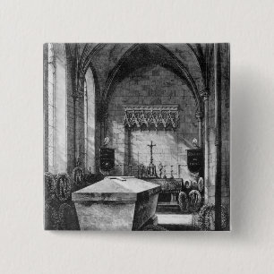 The Mortuary Chapel at St. Mary's Church 15 Cm Square Badge