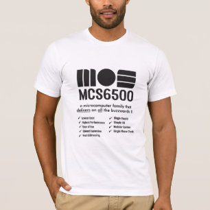 The MOS 6500 Microprocessor Family T-shirt