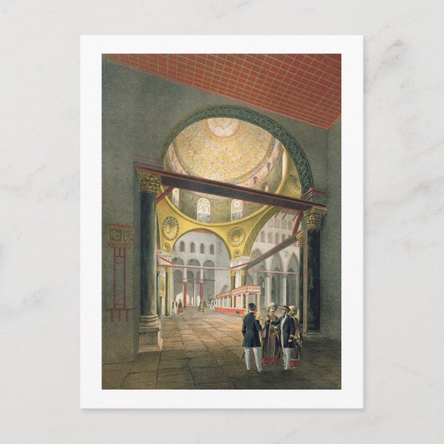 The Mosque El Aksa, from 'Souvenirs of Jerusalem', Postcard (Front)