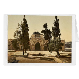 The Mosque of El-Aksa, Jerusalem, Holy Land magnif
