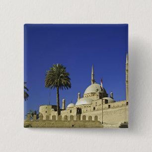 The Mosque of Muhammad Ali at the Citadel, also 2 15 Cm Square Badge