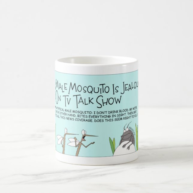 The Mosquito and the Talk Show Coffee Mug (Center)