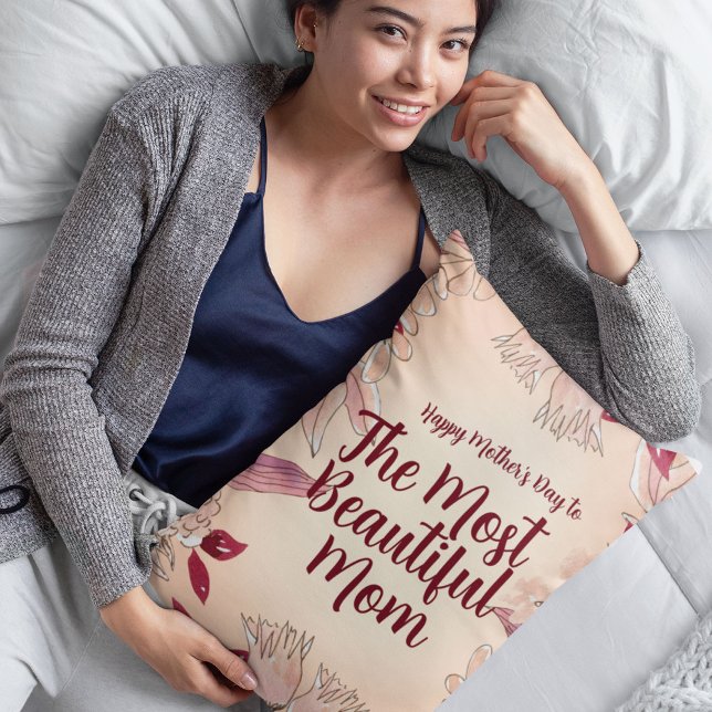 The Most Beautiful Mum Decorative Cushion (Creator Uploaded)