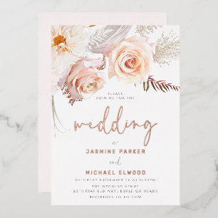 The Most Beautiful Wedding: Divine Blush Floral