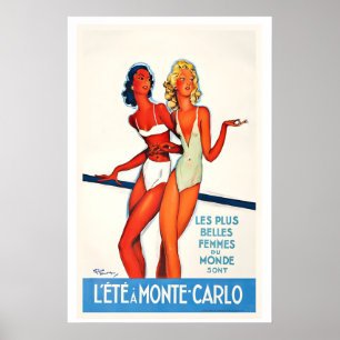 The Most Beautiful Women in the World Summer in Poster