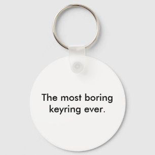 The most boring keyring ever.