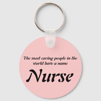 The most caring people in the world have a name... key ring