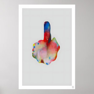 The Most Colourful FK YOU  Tee Shirt - Unisex Poster