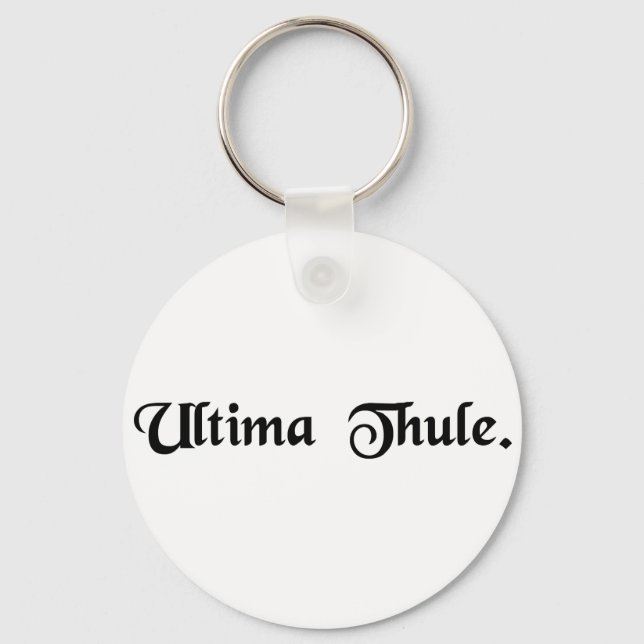 The most distant Thule. Key Ring (Front)